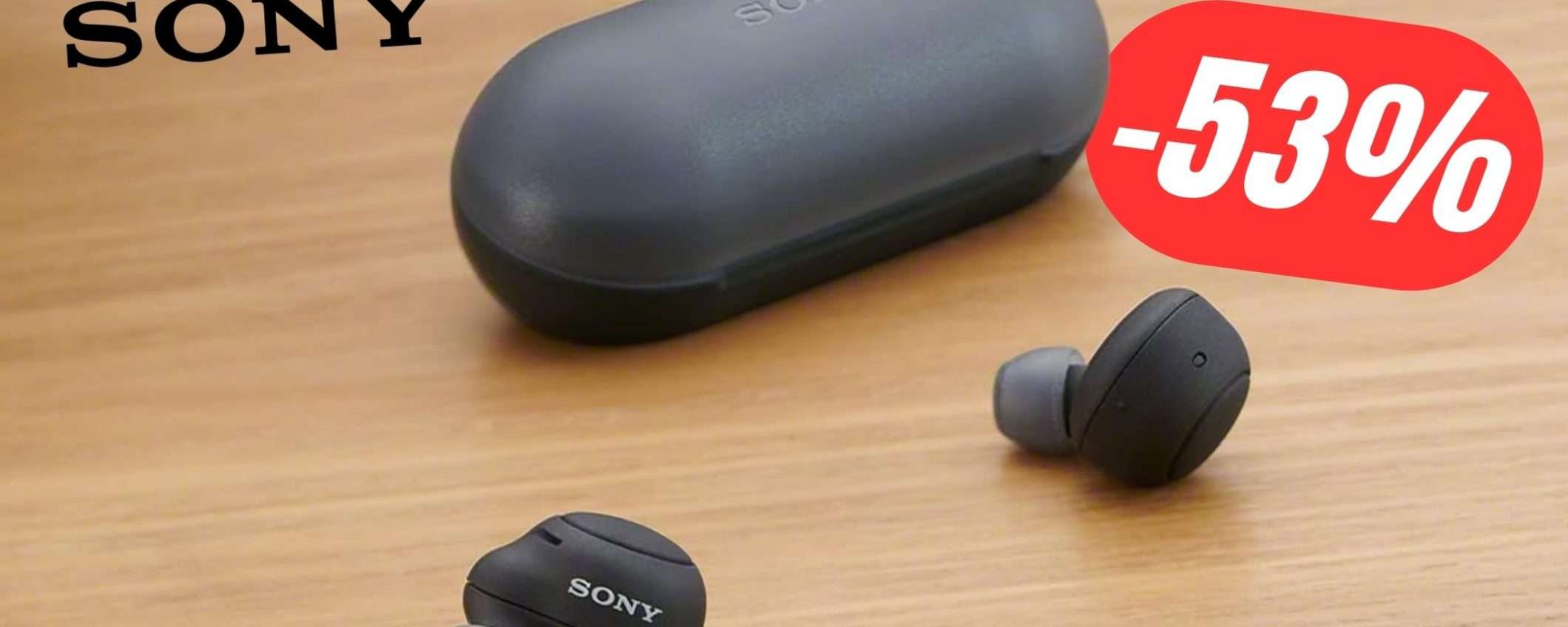 SCONTO FOLLE per gli Auricolari Sony! (-53%) SCONTO FOLLE per gli Auricolari Sony! (-53%)