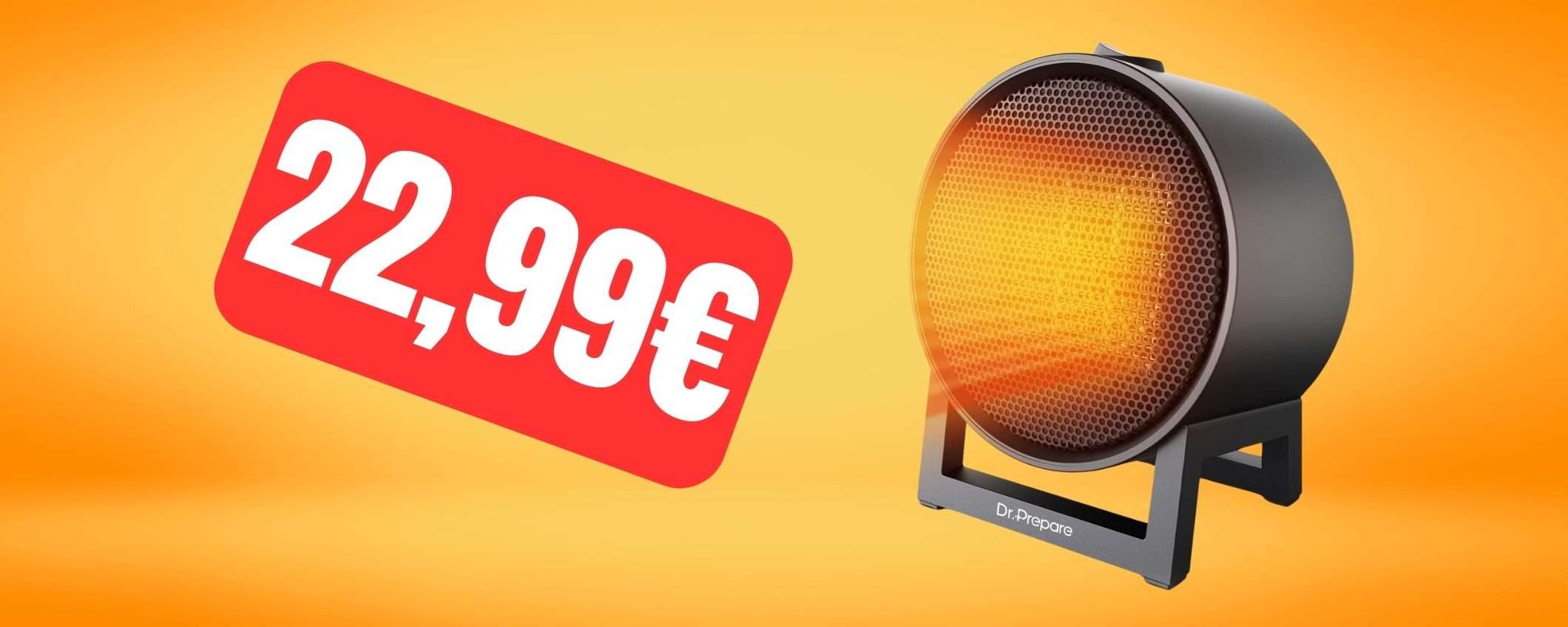 Stufetta elettrica a basso consumo ed economica: in offerta su Amazon Stufetta elettrica a basso consumo ed economica: in offerta su Amazon