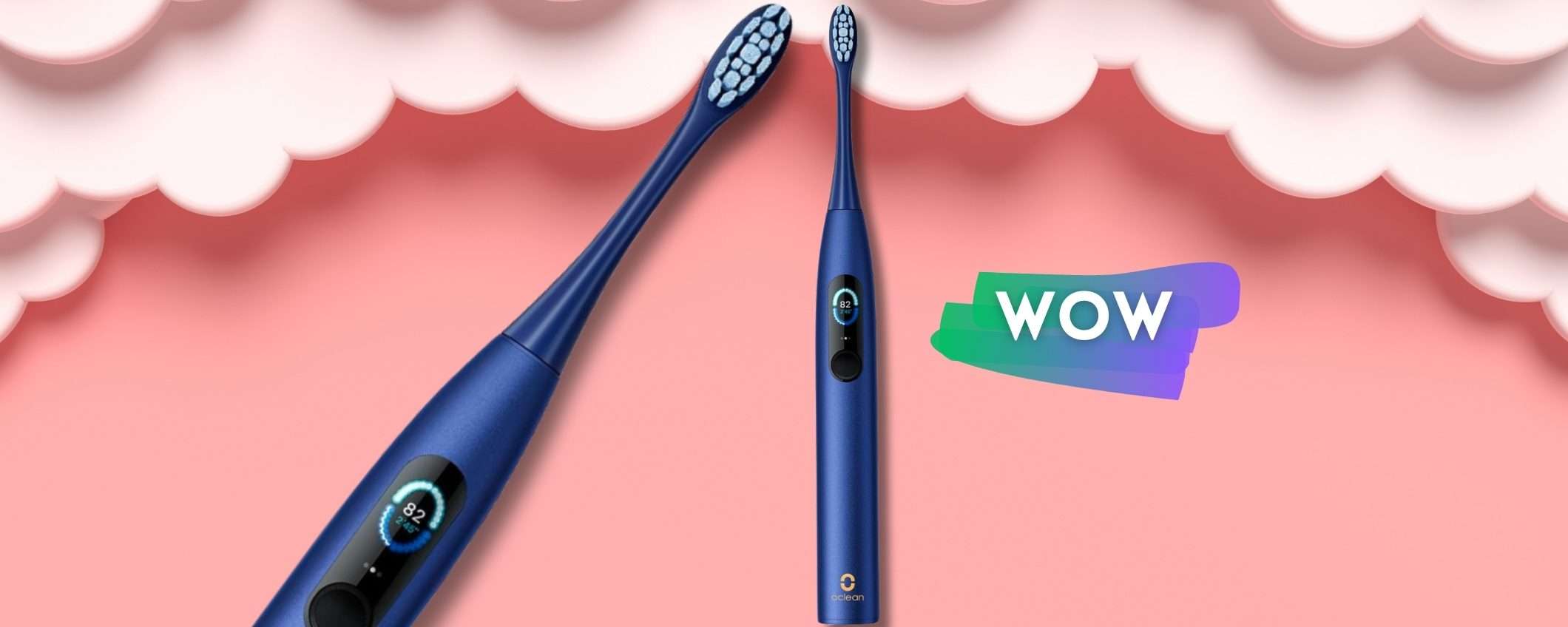 Oclean X Pro: denti BIANCHI e SANI con questo spazzolino elettrico Oclean X Pro: denti BIANCHI e SANI con questo spazzolino elettrico