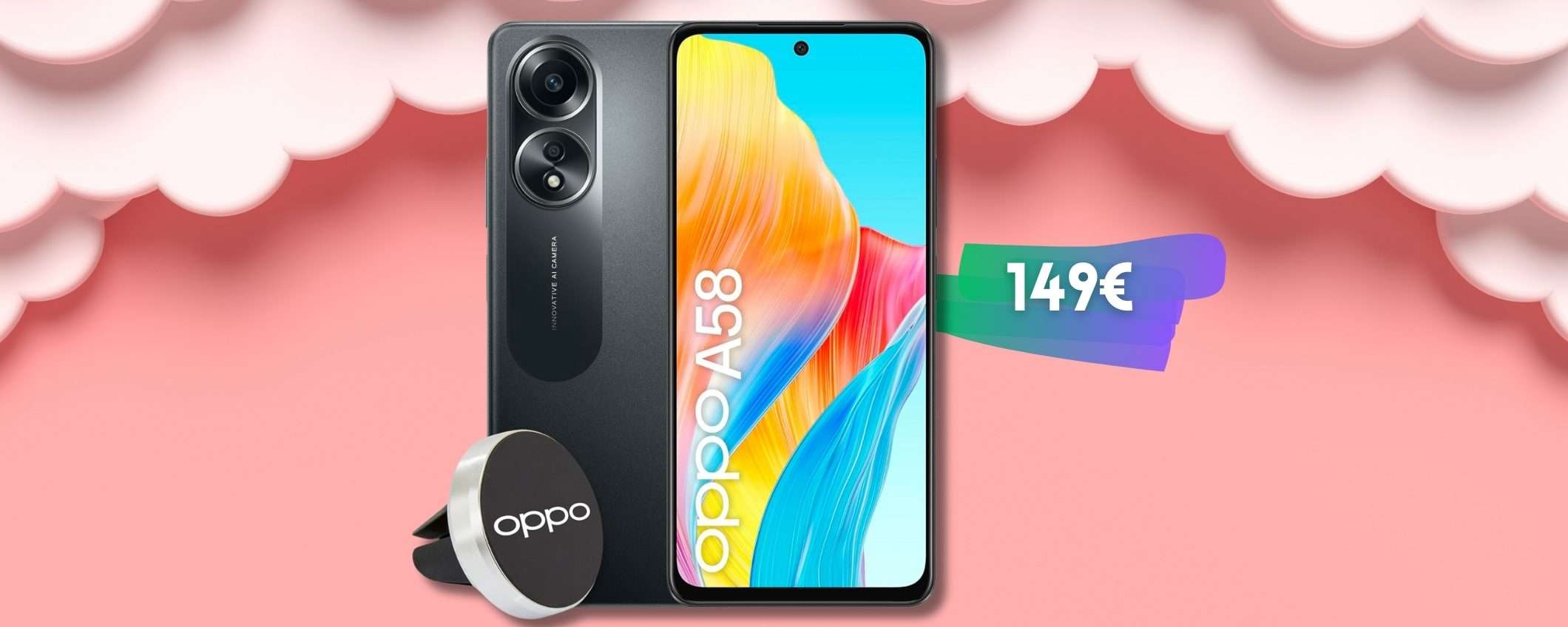 OPPO A58 è lo smartphone per fotografie DA SOGNO: solo 149€ per adesso OPPO A58 è lo smartphone per fotografie DA SOGNO: solo 149€ per adesso