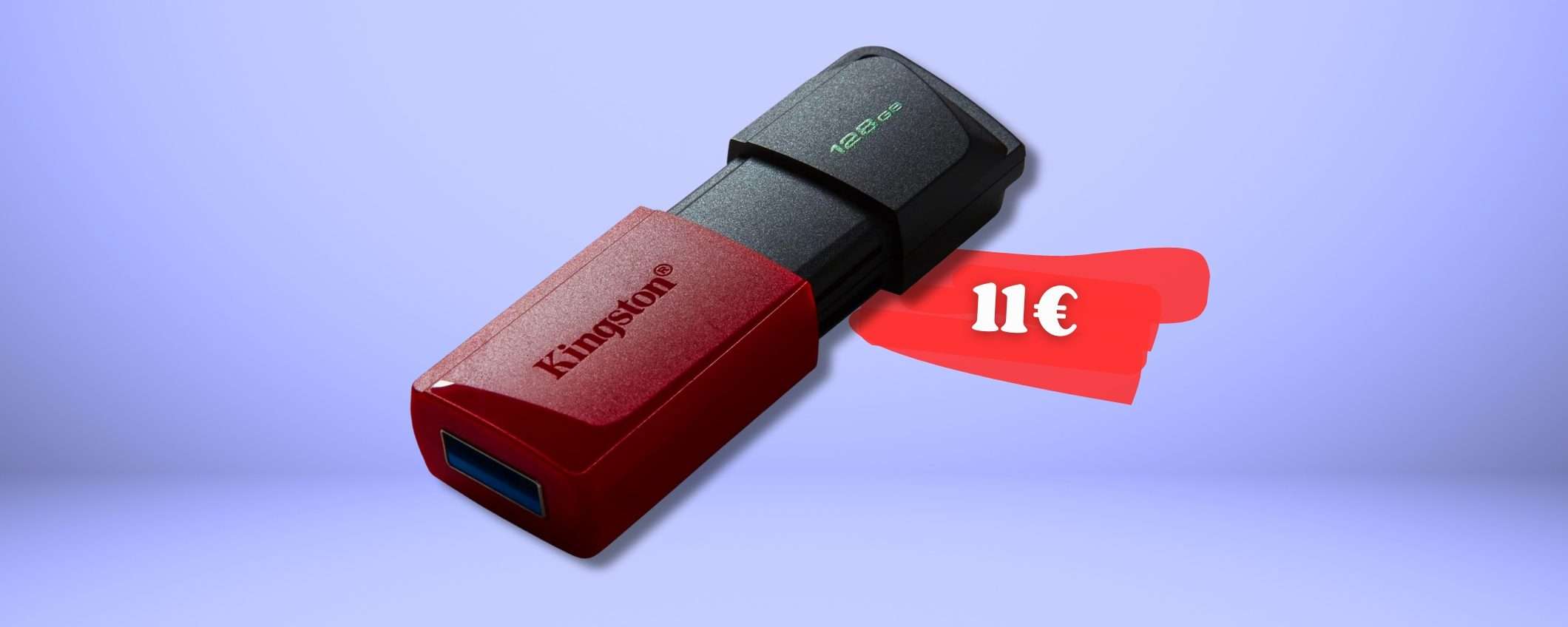 128GB di spazio a portata di CHIAVETTA USB 3.2, prezzo in PICCHIATA 128GB di spazio a portata di CHIAVETTA USB 3.2, prezzo in PICCHIATA