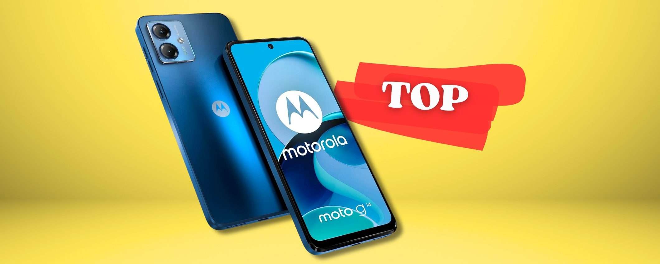 Motorola Moto g14 per smartphone sotto 150€ da memoria TOP e Dual SIM Motorola Moto g14 per smartphone sotto 150€ da memoria TOP e Dual SIM