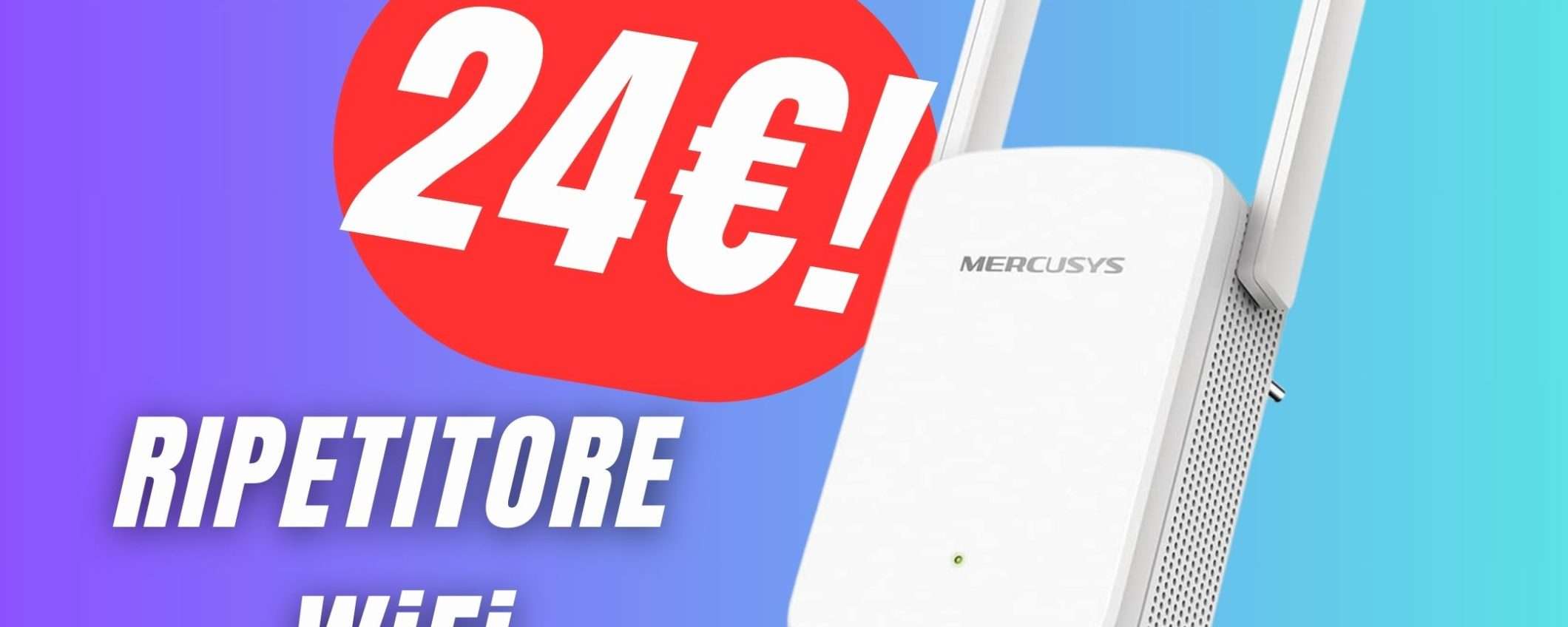 Questo Ripetitore WiFi ti farà dire Addio ai Problemi di Rete! (a soli 24€) Questo Ripetitore WiFi ti farà dire Addio ai Problemi di Rete! (a soli 24€)