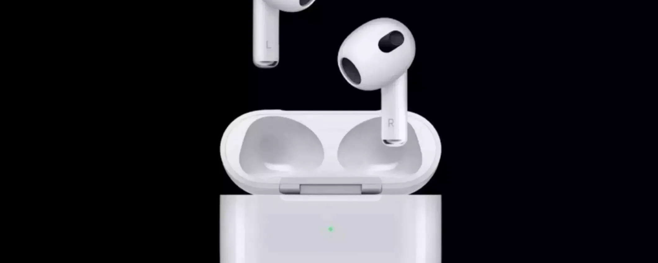 AirPods (2021) di terza generazione: a meno di 190€ sono da prendere SUBITO AirPods (2021) di terza generazione: a meno di 190€ sono da prendere SUBITO