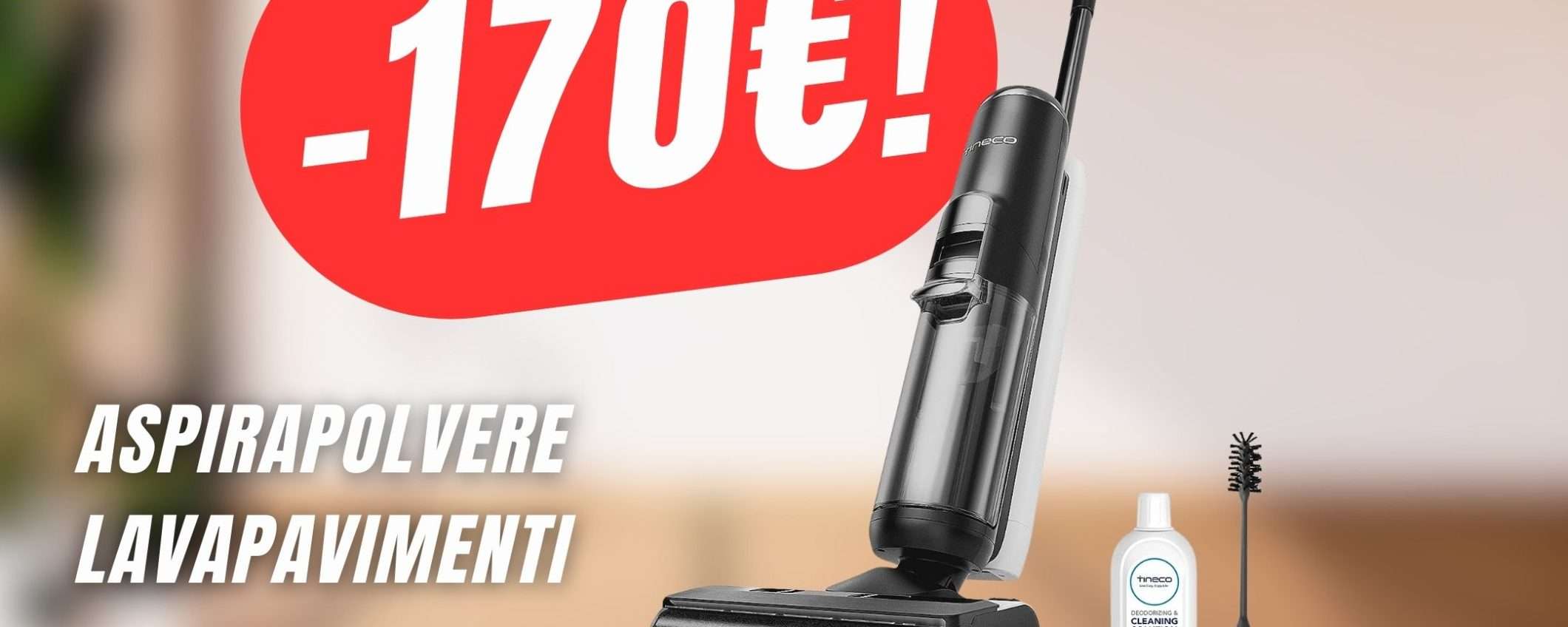SCONTO+COUPON per l'Aspirapolvere Lavapavimenti (170€ in meno!) SCONTO+COUPON per l'Aspirapolvere Lavapavimenti (170€ in meno!)