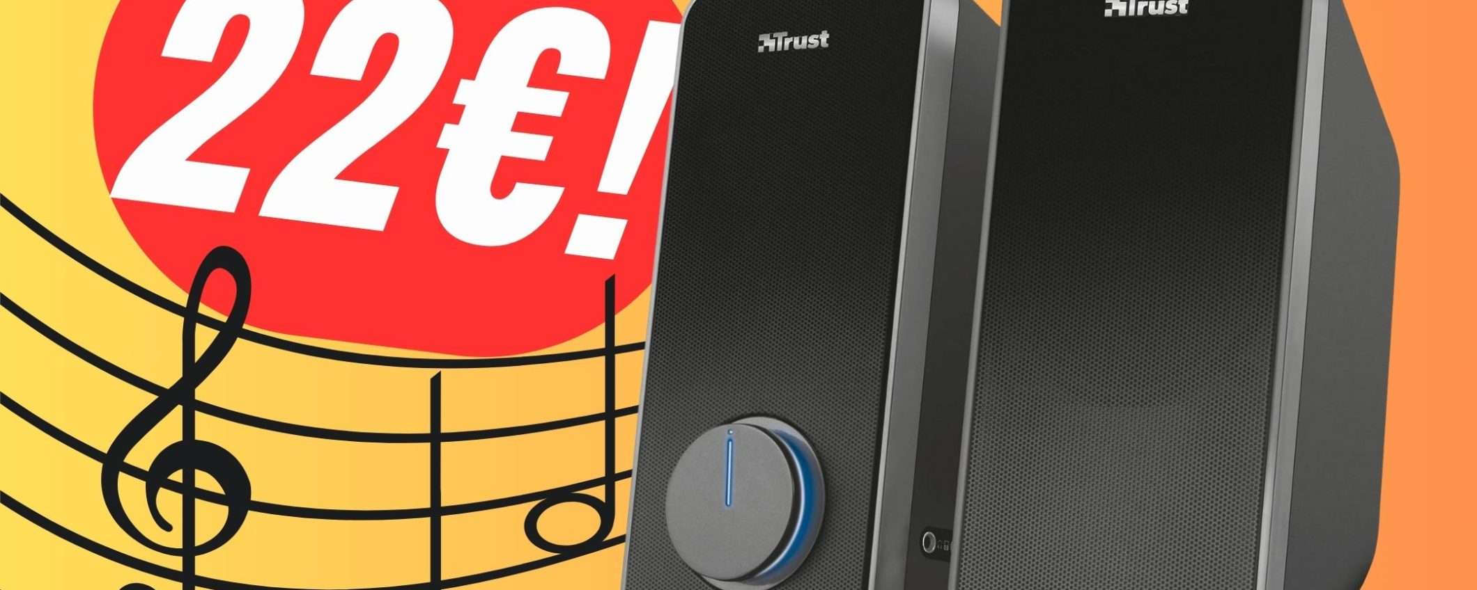 Casse Stereo a soli 22€?! Sì, grazie all'OFFERTA Amazon Casse Stereo a soli 22€?! Sì, grazie all'OFFERTA Amazon