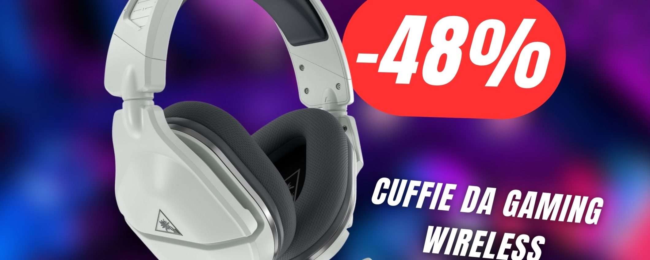 SCONTO FOLLE per le Cuffie da Gaming Turtle Beach! (-56%) SCONTO FOLLE per le Cuffie da Gaming Turtle Beach! (-56%)