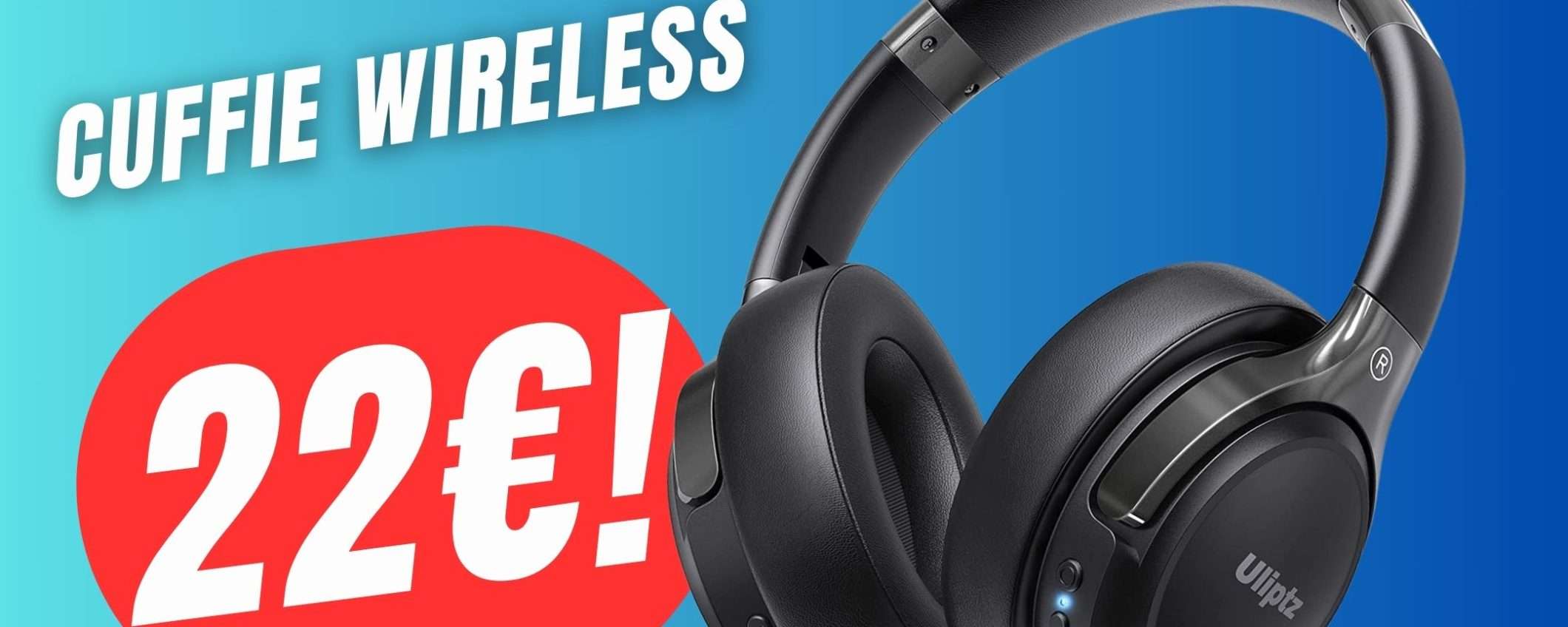 SCONTO FOLLE per queste Cuffie Wireles (solo 22€!) SCONTO FOLLE per queste Cuffie Wireles (solo 22€!)