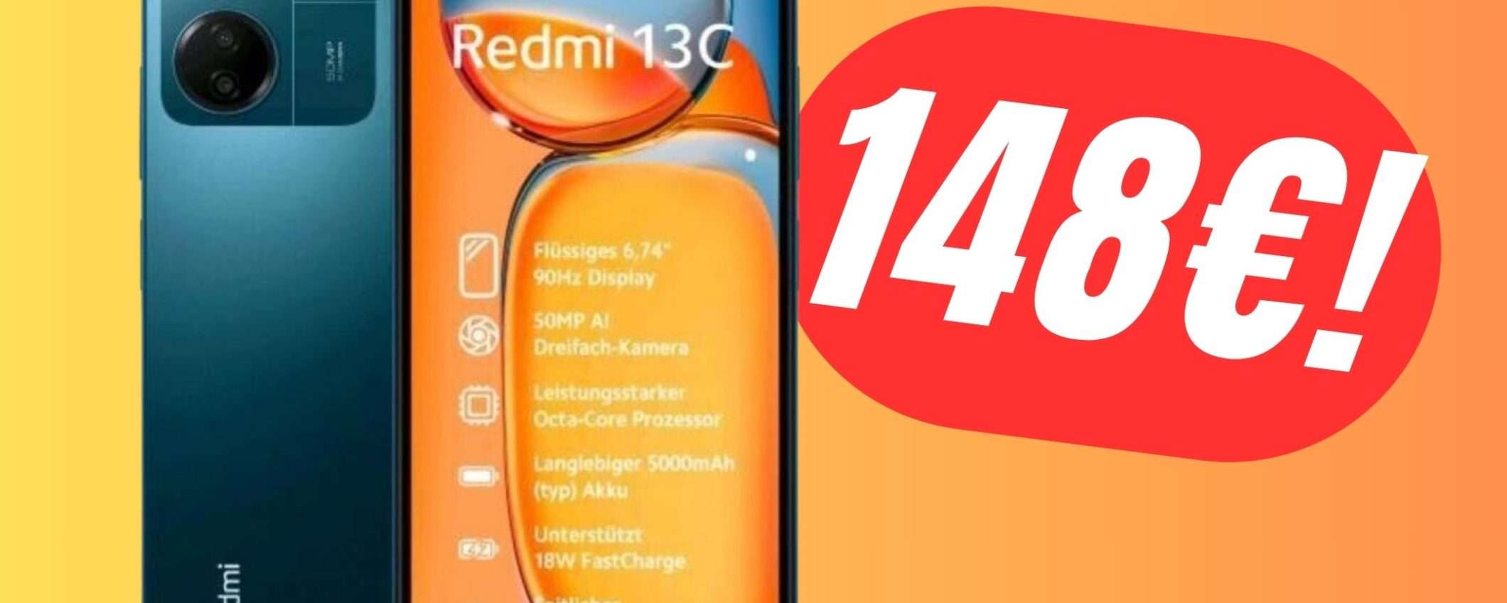 Xiaomi Redmi 13C a questo prezzo è davvero OTTIMO! Xiaomi Redmi 13C a questo prezzo è davvero OTTIMO!