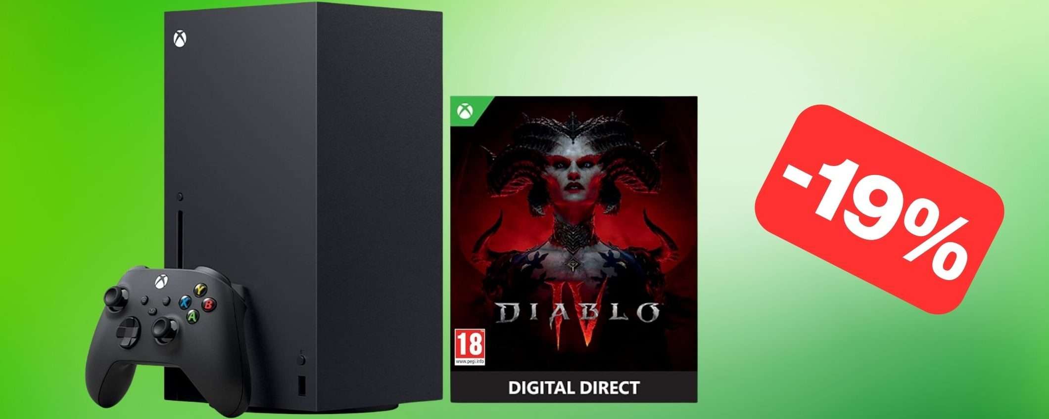 Xbox Series X con Diablo 4: bundle in SUPER OFFERTA su Amazon Xbox Series X con Diablo 4: bundle in SUPER OFFERTA su Amazon