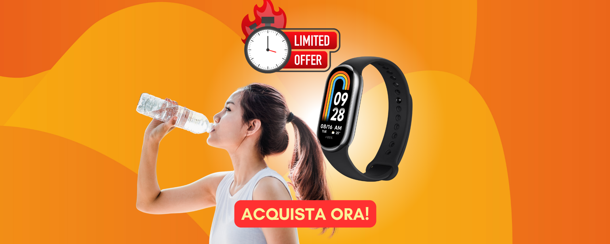Xiaomi Mi Smart Band 8: sconto SHOCK del 34% su Amazon Xiaomi Mi Smart Band 8: sconto SHOCK del 34% su Amazon