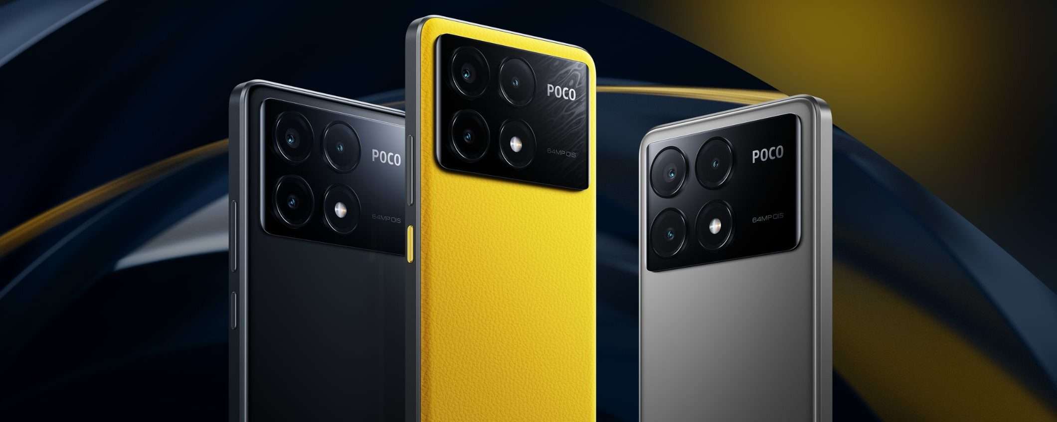 Xiaomi POCO X6, X6 Pro e M6 Pro: NOVITÀ già DISPONIBILE su Amazon Xiaomi POCO X6, X6 Pro e M6 Pro: NOVITÀ già DISPONIBILE su Amazon