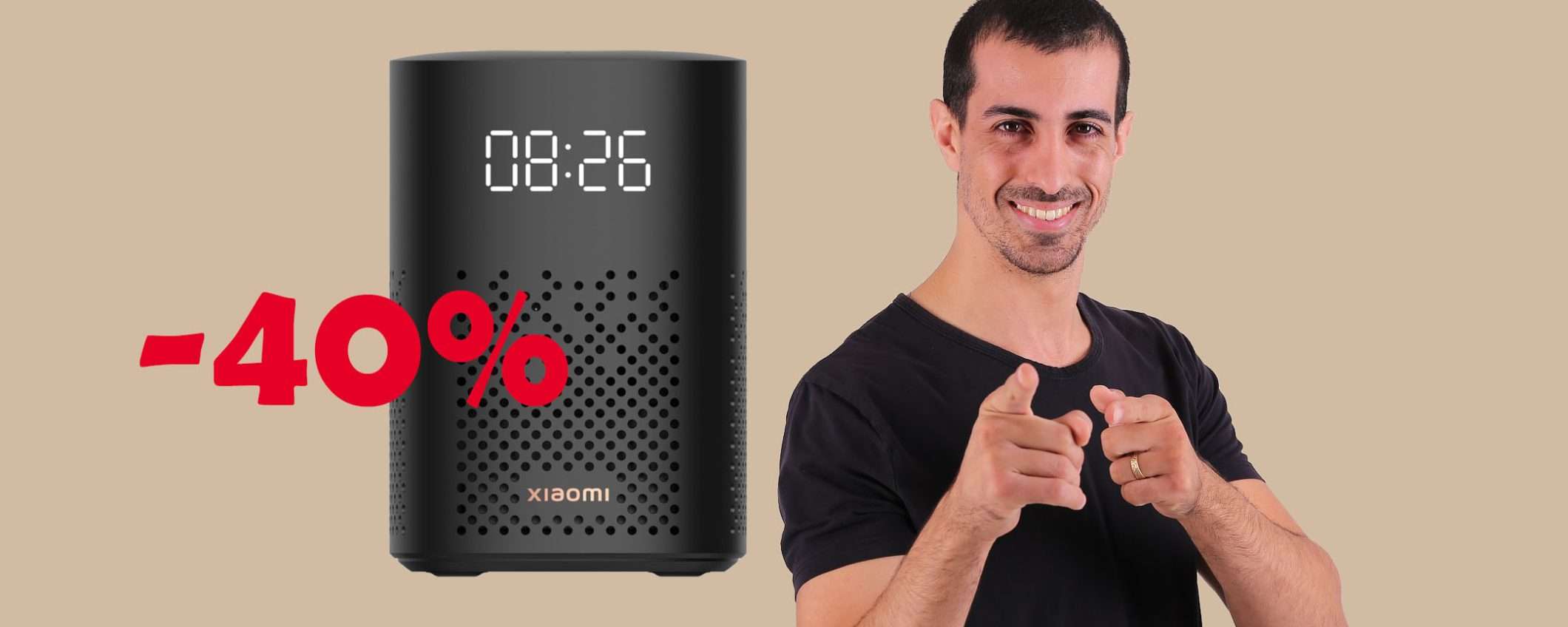 Xiaomi Smart Speaker in MEGA offerta: sconto FOLLE del 40% Xiaomi Smart Speaker in MEGA offerta: sconto FOLLE del 40%