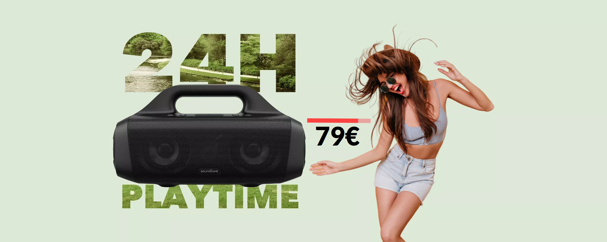Altoparlante Bluetooth con bassi POTENTISSIMI: è già tuo con 74€