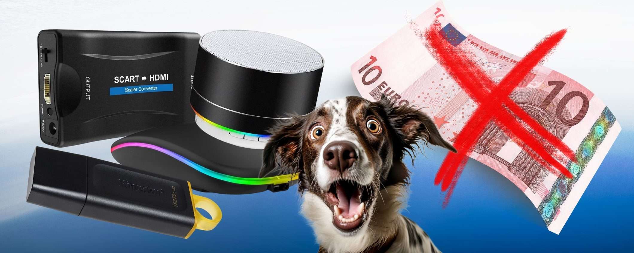 Amazon TUTTO TECH: 35 prodotti da 2,99€ a 9,99€ in SVUOTATUTTO