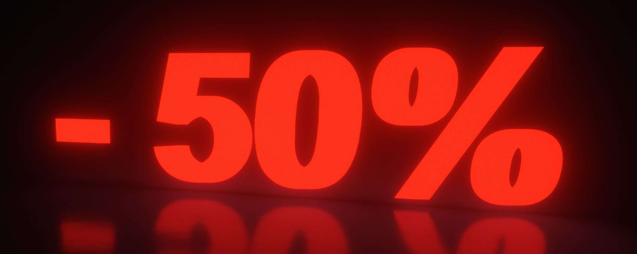 Amazon TUTTO con sconto 50%: una marea di occasioni PAZZESCHE da 6,50€