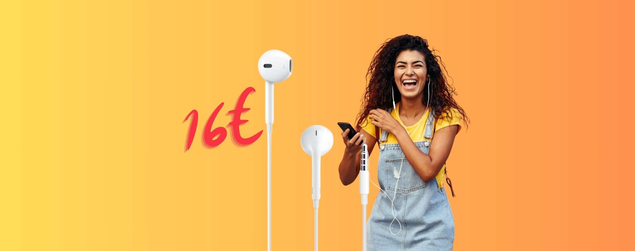 Apple EarPods a soli 16€: ULTIMO GIORNO su Unieuro Apple EarPods a soli 16€: ULTIMO GIORNO su Unieuro