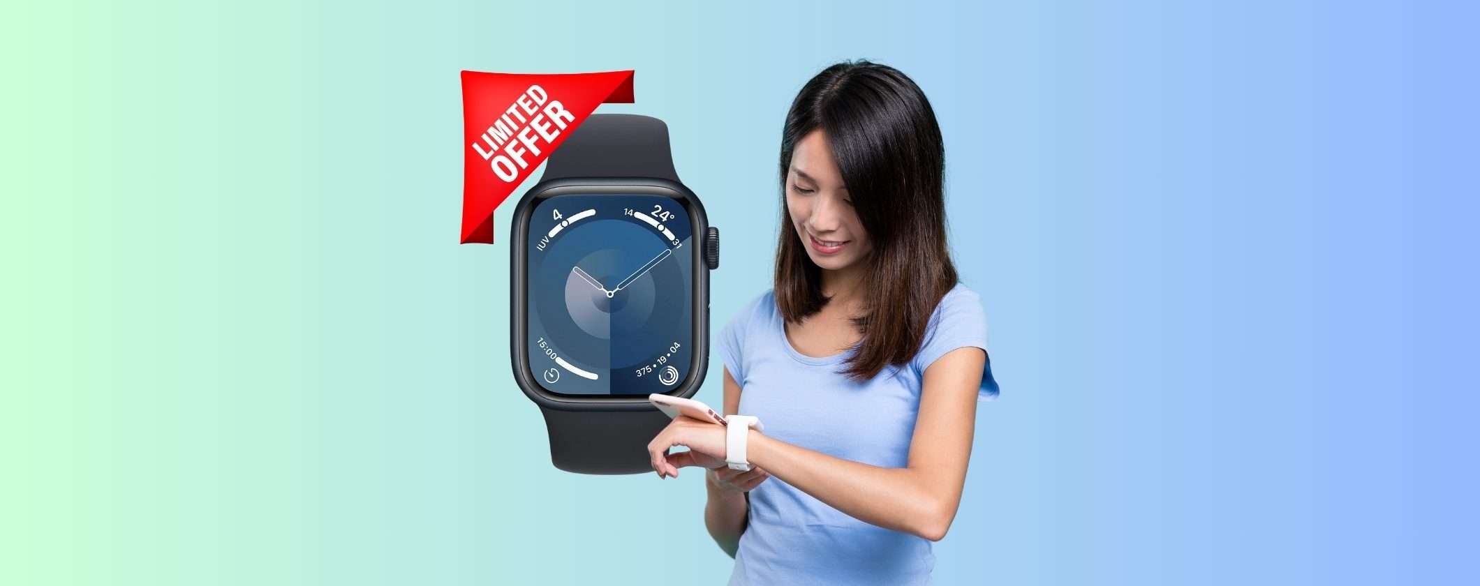 Apple Watch Series 9: SUPER PREZZO su MediaWorld Apple Watch Series 9: SUPER PREZZO su MediaWorld