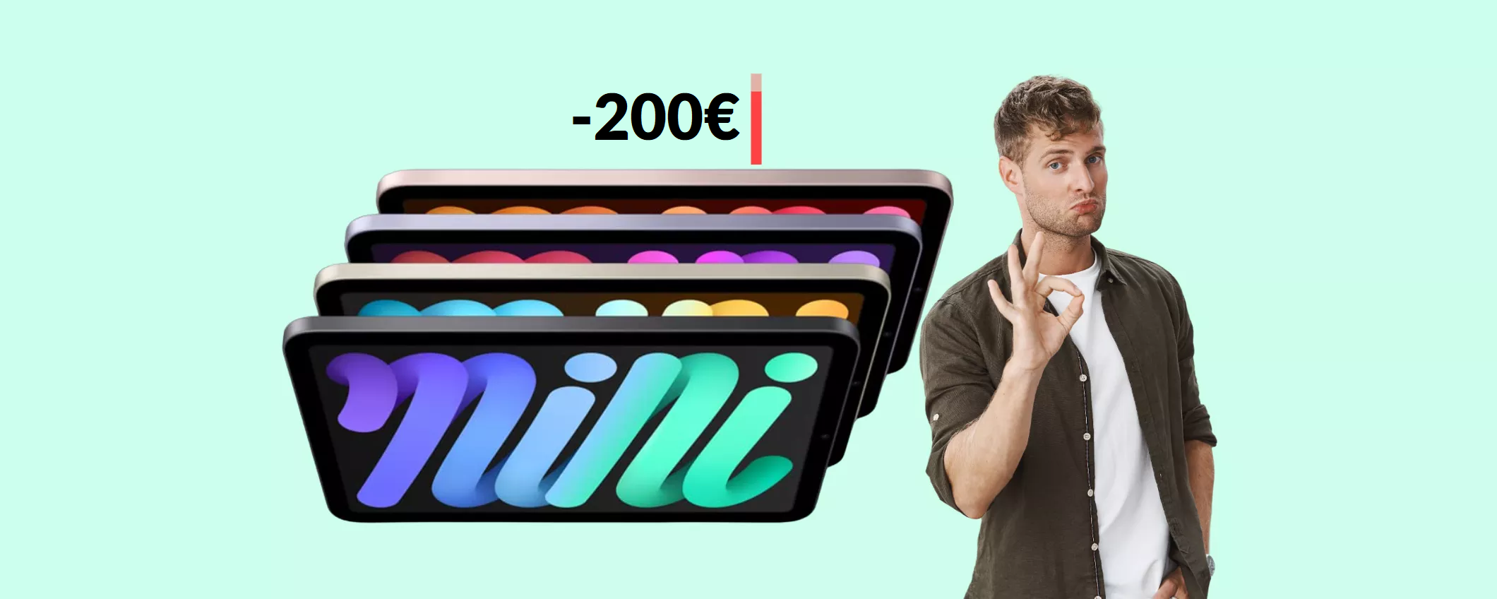 Apple iPad mini non teme rivali grazie a questa OFFERTA (-200€)