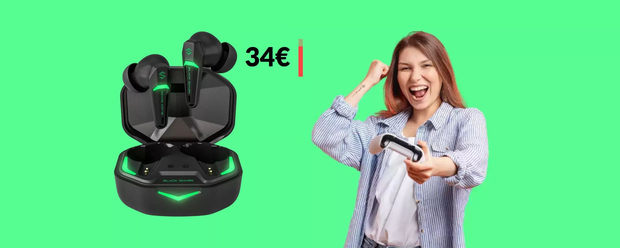 Auricolari gaming da non perdere: solo 34€ spuntando il COUPON