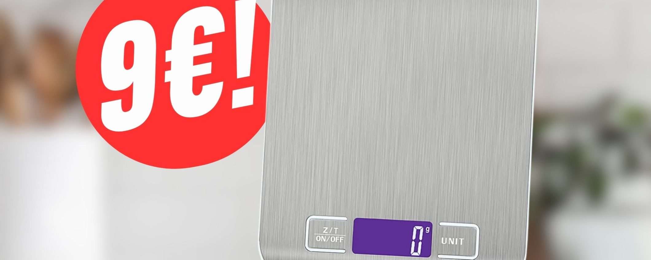 Questa Bilancia da Cucina costa solo 9€! Questa Bilancia da Cucina costa solo 9€!