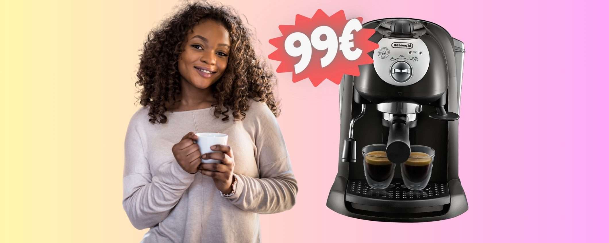 Caffè e cappuccino come al Bar con la macchina De'Longhi (-27%) Caffè e cappuccino come al Bar con la macchina De'Longhi (-27%)