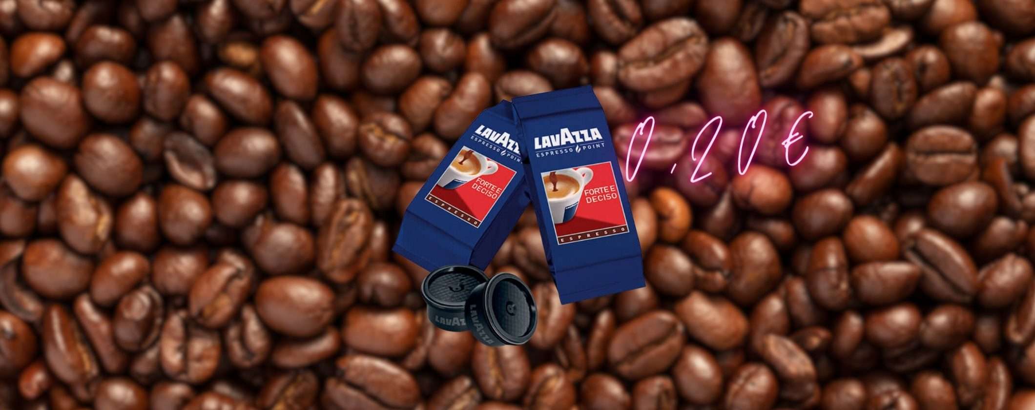 Capsule Caffè Lavazza Espresso Point: a 0,20 cent sono un regalo Capsule Caffè Lavazza Espresso Point: a 0,20 cent sono un regalo