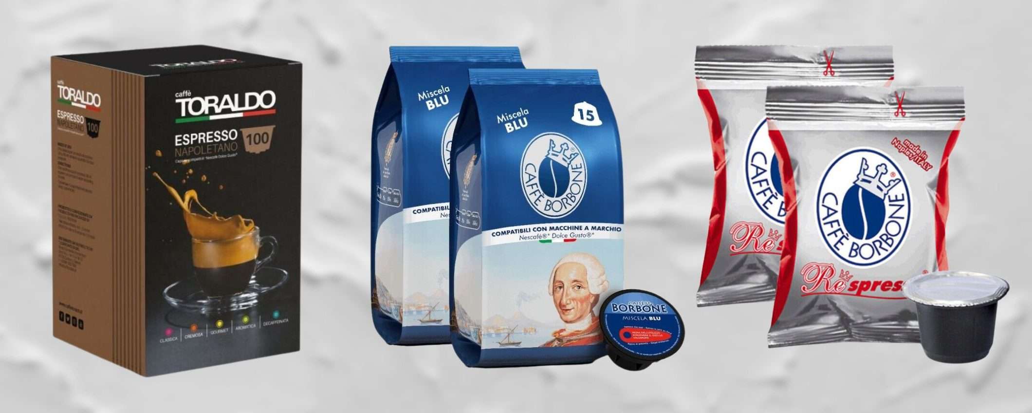 Capsule compatibili Nespresso, Dolce Gusto e a Modo Mio: FUORITUTTO da 0,12€ Capsule compatibili Nespresso, Dolce Gusto e a Modo Mio: FUORITUTTO da 0,12€