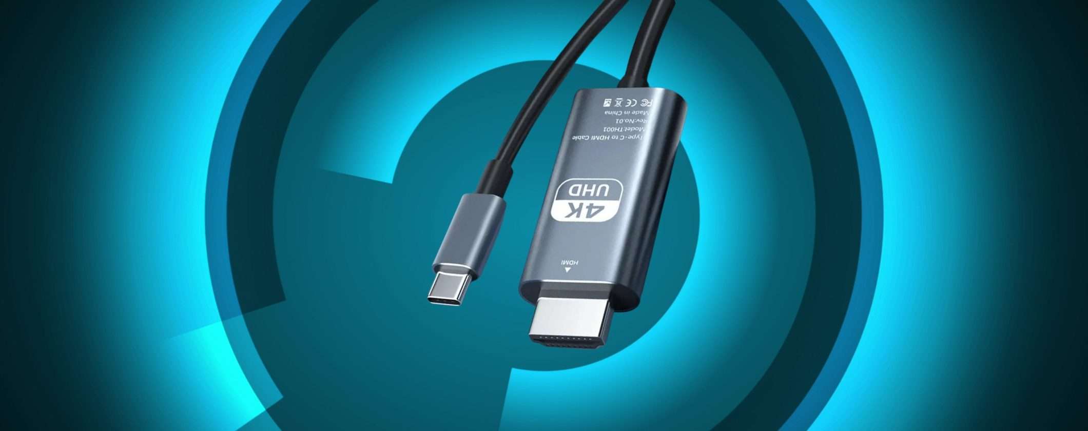 Cavo HDMI-USB C: trasmetti da smartphone a TV anche film Cavo HDMI-USB C: trasmetti da smartphone a TV anche film