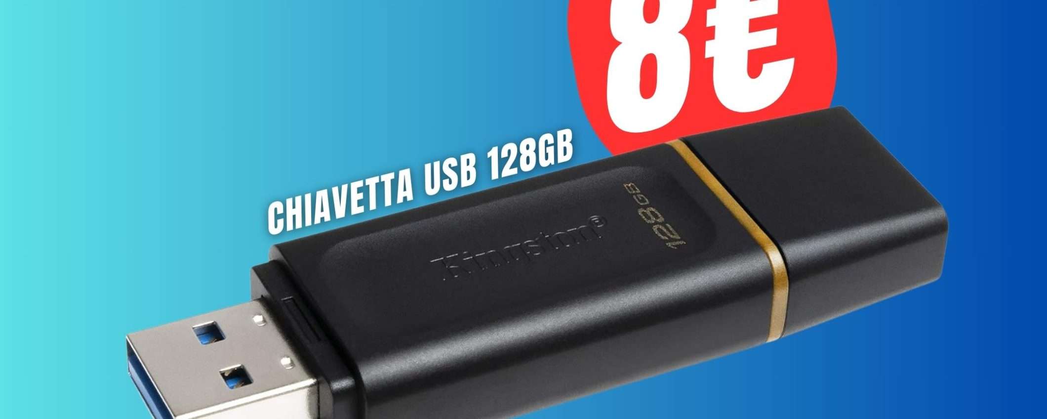 Chiavetta USB da 128GB a soli 8€ su Amazon?! FAI PRESTO Chiavetta USB da 128GB a soli 8€ su Amazon?! FAI PRESTO