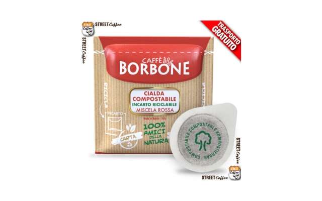 cialde-caffe-borbone-miscela-rossa-44mm