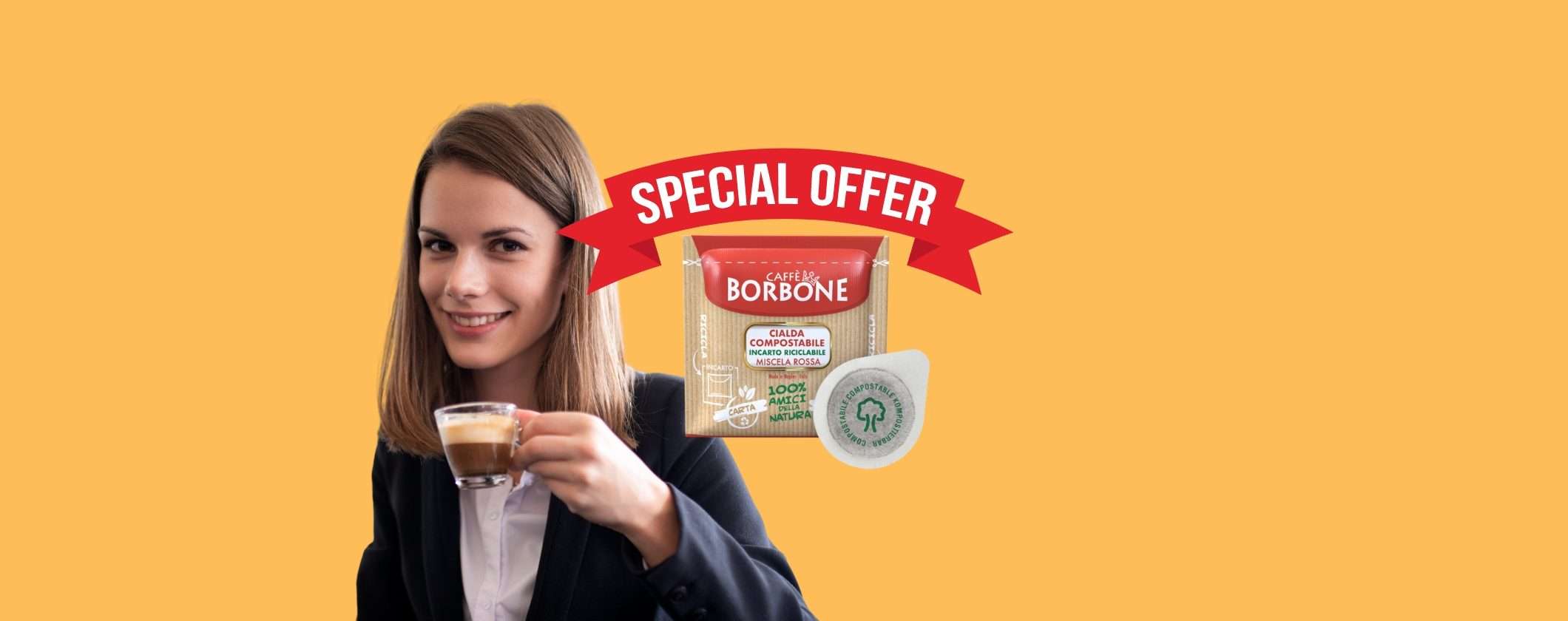 Cialde Caffè Borbone a prezzo che SPACCA: solo 0,15 cent l'una Cialde Caffè Borbone a prezzo che SPACCA: solo 0,15 cent l'una