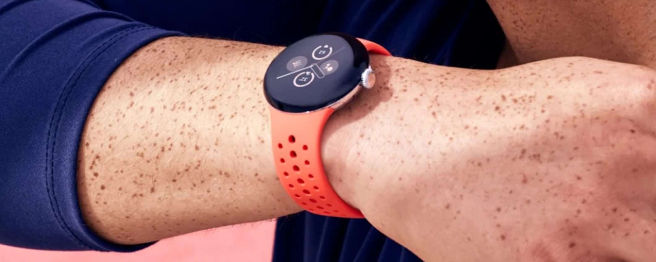 Cinturino sportivo per Pixel Watch a PREZZO SPECIALE su Google Store Cinturino sportivo per Pixel Watch a PREZZO SPECIALE su Google Store
