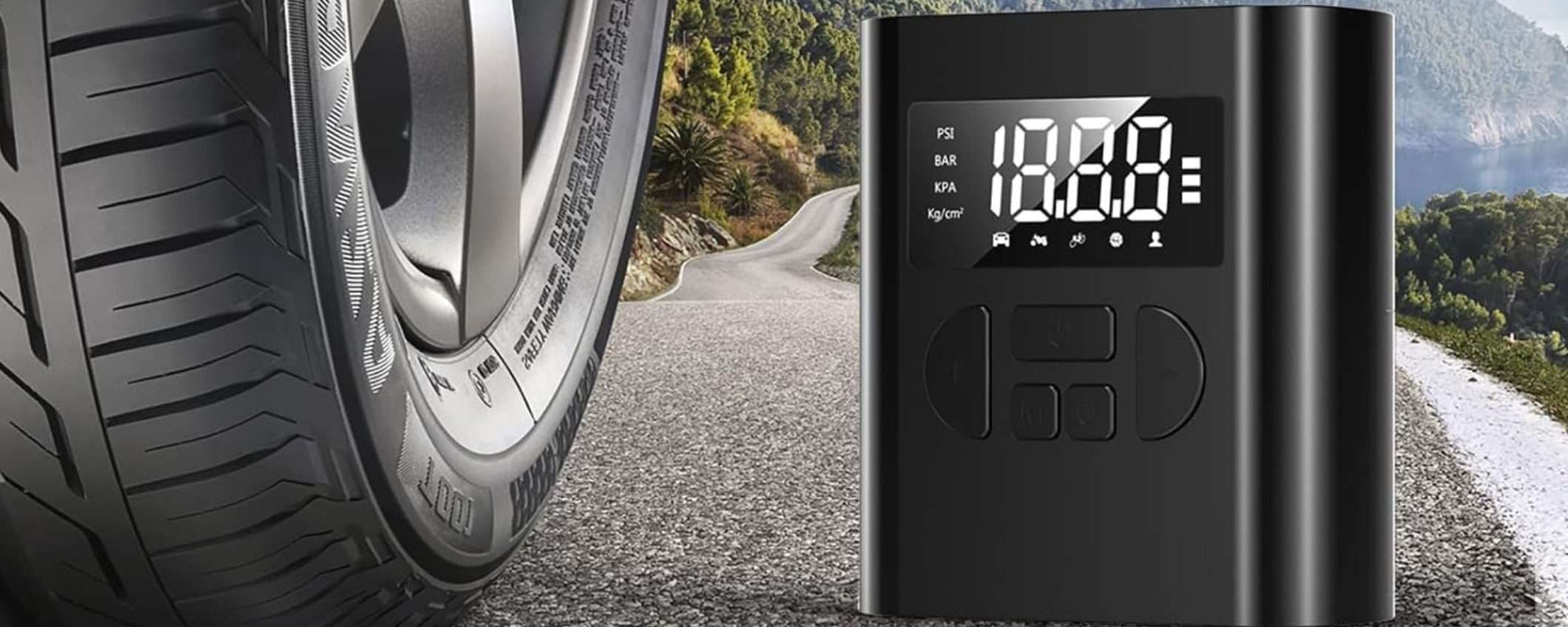 Gomme dell'auto sgonfie ADDIO: compressore wireless a prezzo WOW (23€) Gomme dell'auto sgonfie ADDIO: compressore wireless a prezzo WOW (23€)