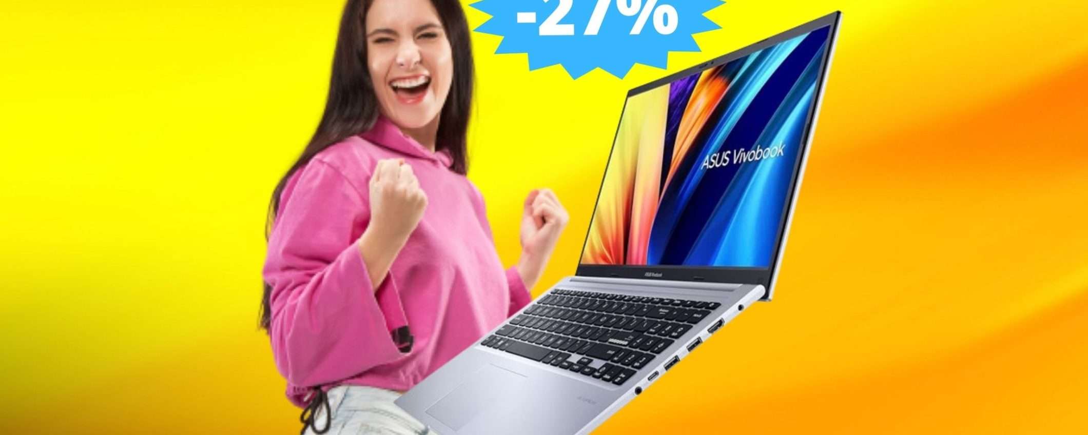 ASUS Vivobook 15: SUPER sconto di 200 euro su Amazon ASUS Vivobook 15: SUPER sconto di 200 euro su Amazon