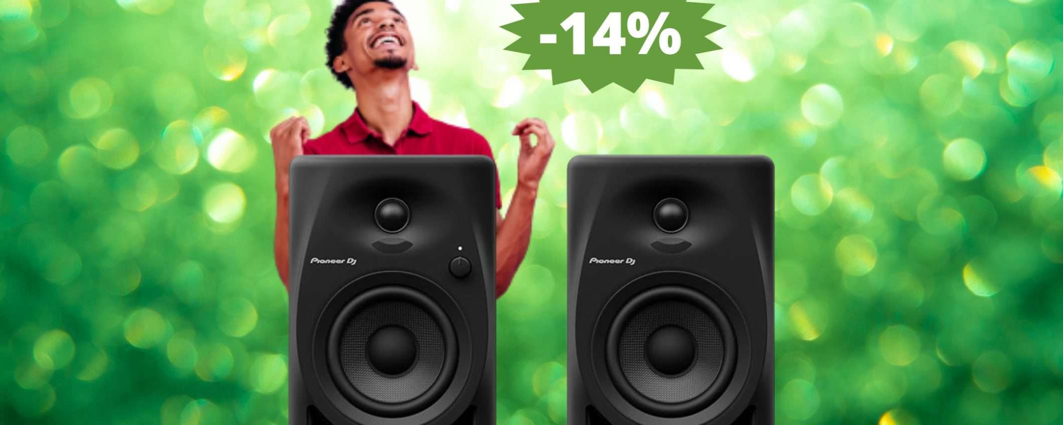 Altoparlanti Pioneer DJ: qualità in SUPER sconto del 14% Altoparlanti Pioneer DJ: qualità in SUPER sconto del 14%