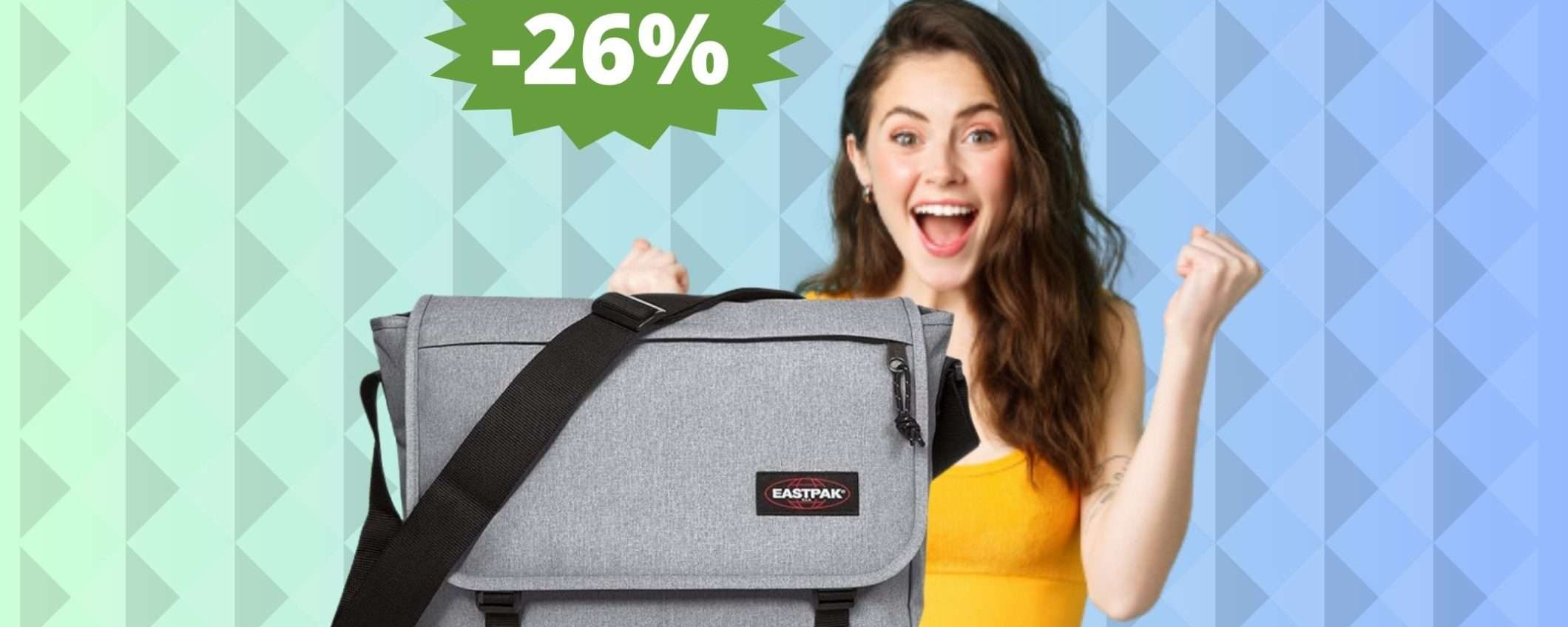 Borsa a tracolla Eastpak: bella, moderna e in MEGA sconto (-26%) Borsa a tracolla Eastpak: bella, moderna e in MEGA sconto (-26%)