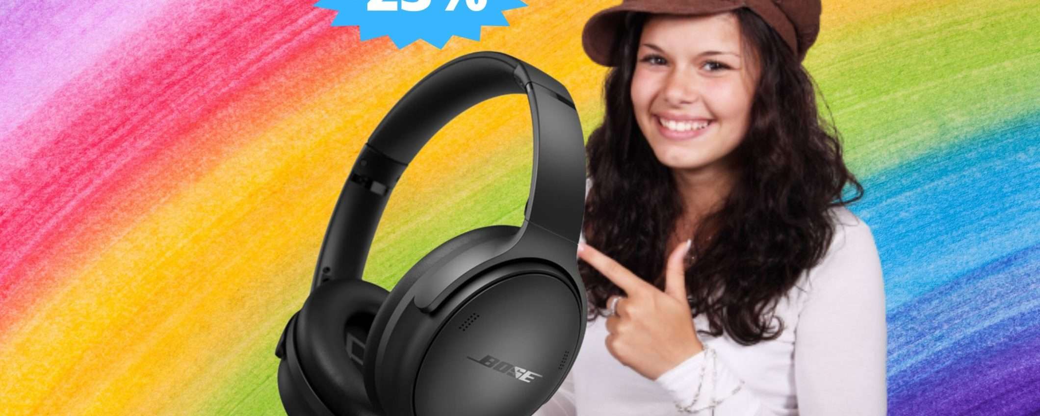 Bose QuietComfort: ECCELLENZA sonora in MEGA sconto su Amazon Bose QuietComfort: ECCELLENZA sonora in MEGA sconto su Amazon