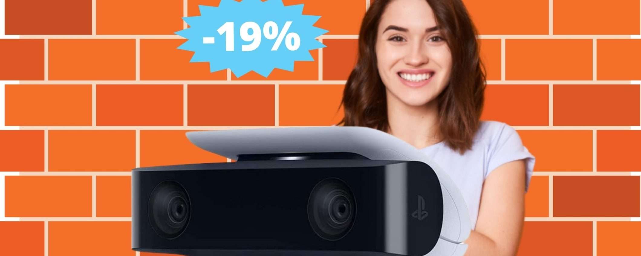 Camera HD PlayStation 5: SUPER sconto del 19% su Amazon Camera HD PlayStation 5: SUPER sconto del 19% su Amazon