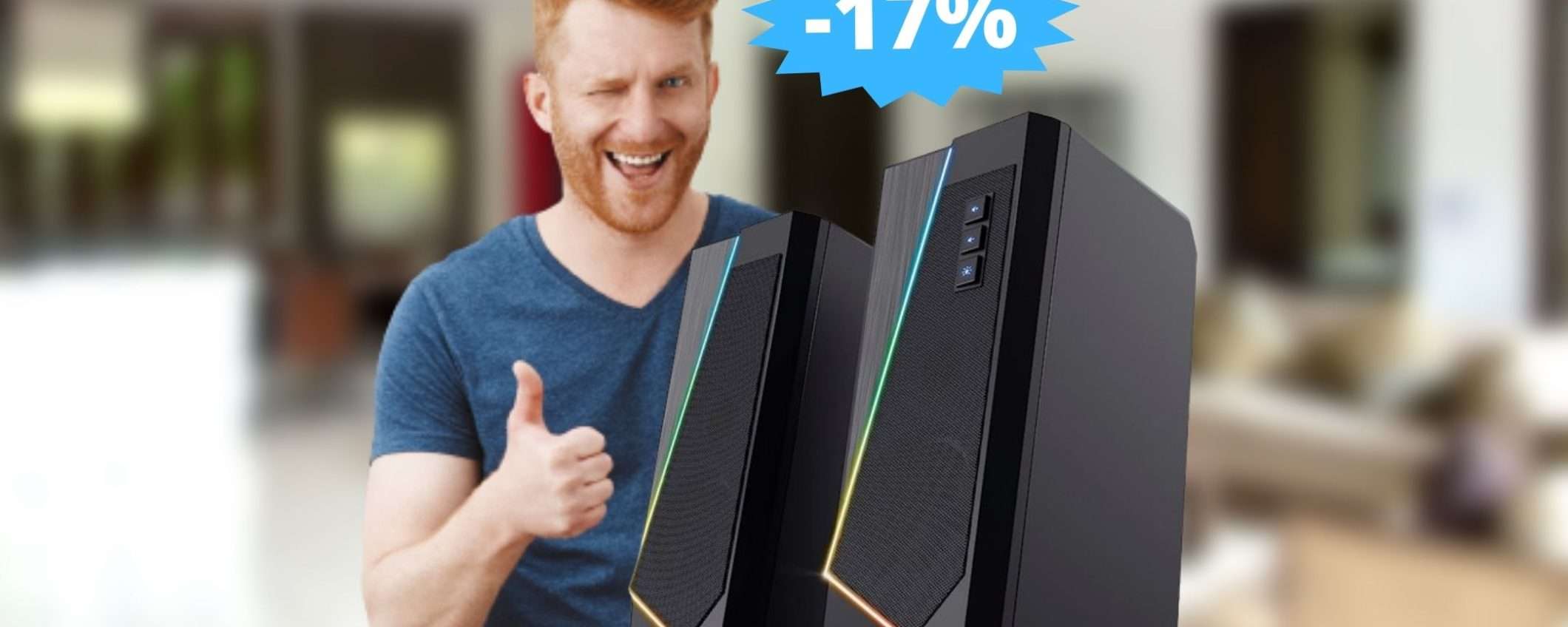 Casse PC Trust Gaming GXT: offerta ESCLUSIVA su Amazon Casse PC Trust Gaming GXT: offerta ESCLUSIVA su Amazon