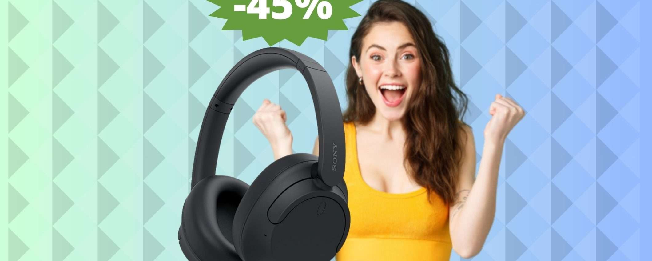 Cuffie Sony WH-CH720N: un AFFARE da non perdere (-45%) Cuffie Sony WH-CH720N: un AFFARE da non perdere (-45%)