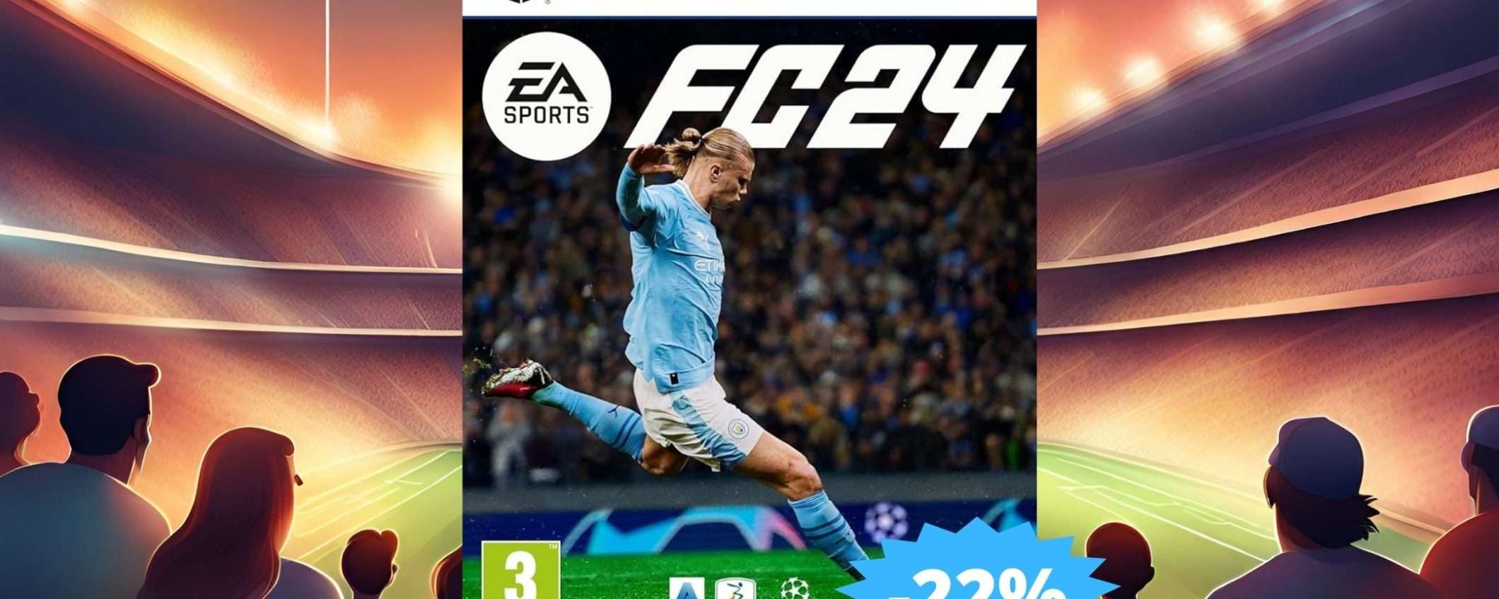 EA SPORTS FC 24 per PS5: ULTIME scorte a disposizione (-22%) EA SPORTS FC 24 per PS5: ULTIME scorte a disposizione (-22%)