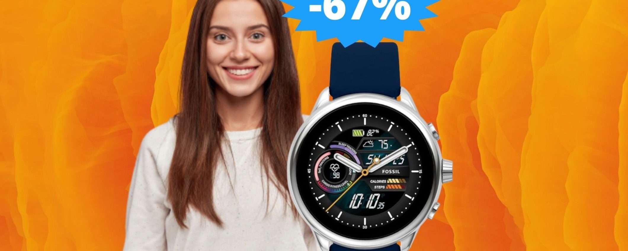 Fossil Gen 6: raffinato, robusto e in sconto FOLLE (-67%) Fossil Gen 6: raffinato, robusto e in sconto FOLLE (-67%)