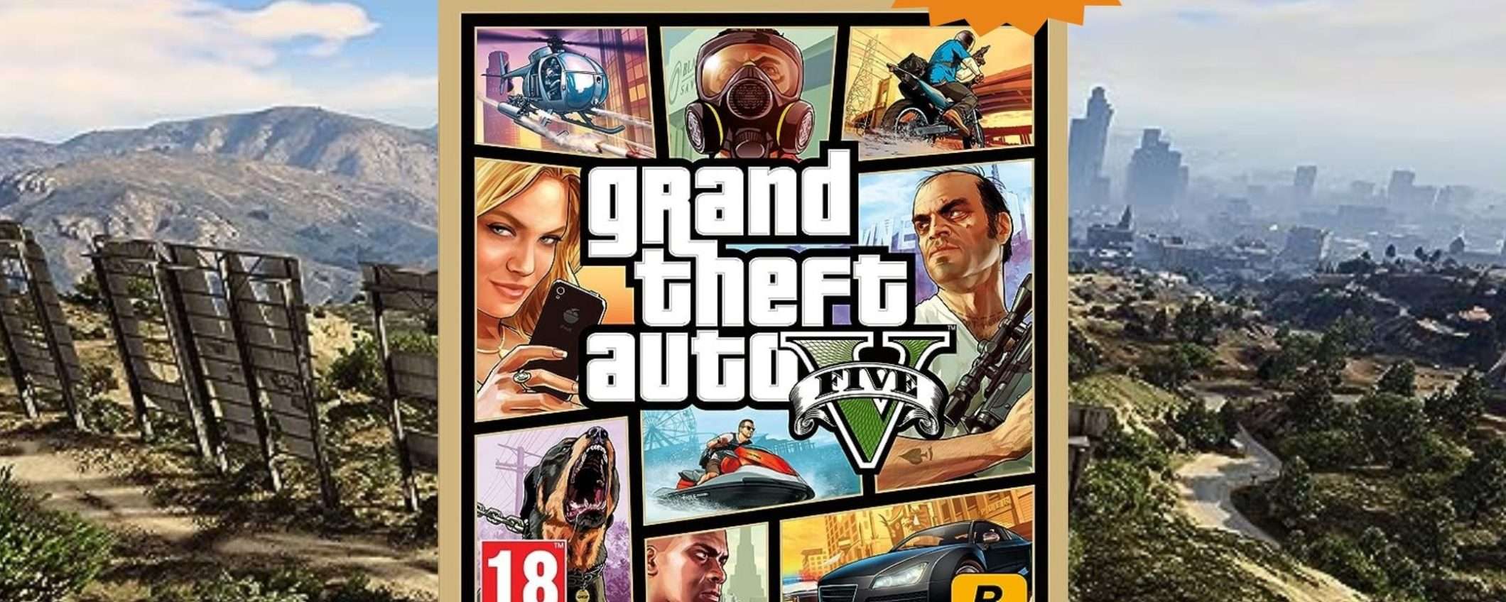 GTAV per PS5: un AFFARE da sogno su Amazon (-40%) GTAV per PS5: un AFFARE da sogno su Amazon (-40%)