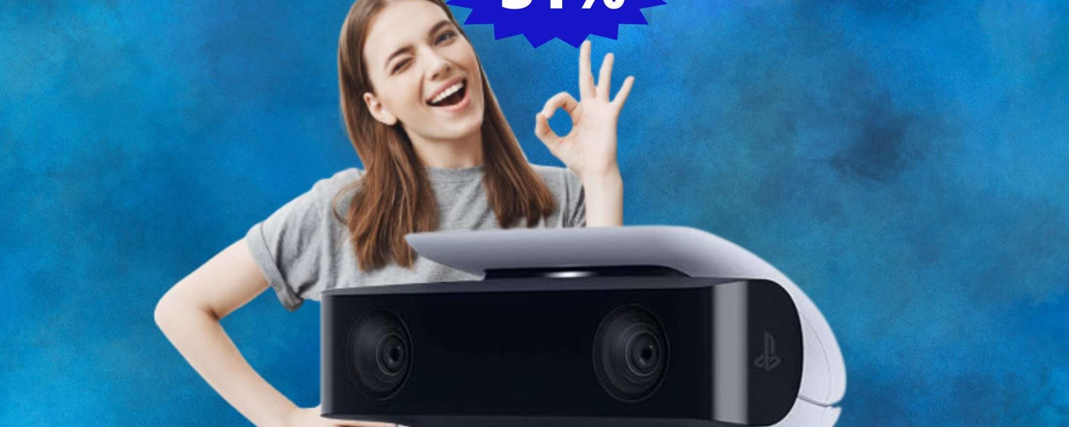 HD camera Sony PlayStation 5: sconto ESCLUSIVO su Amazon (-31%) HD camera Sony PlayStation 5: sconto ESCLUSIVO su Amazon (-31%)