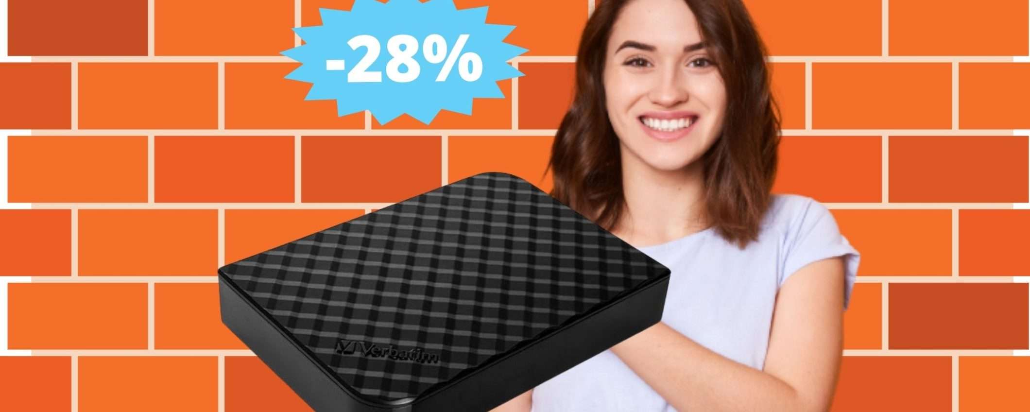 HDD Verbatim da 6GB: un AFFARE incredibile (-28%) HDD Verbatim da 6GB: un AFFARE incredibile (-28%)