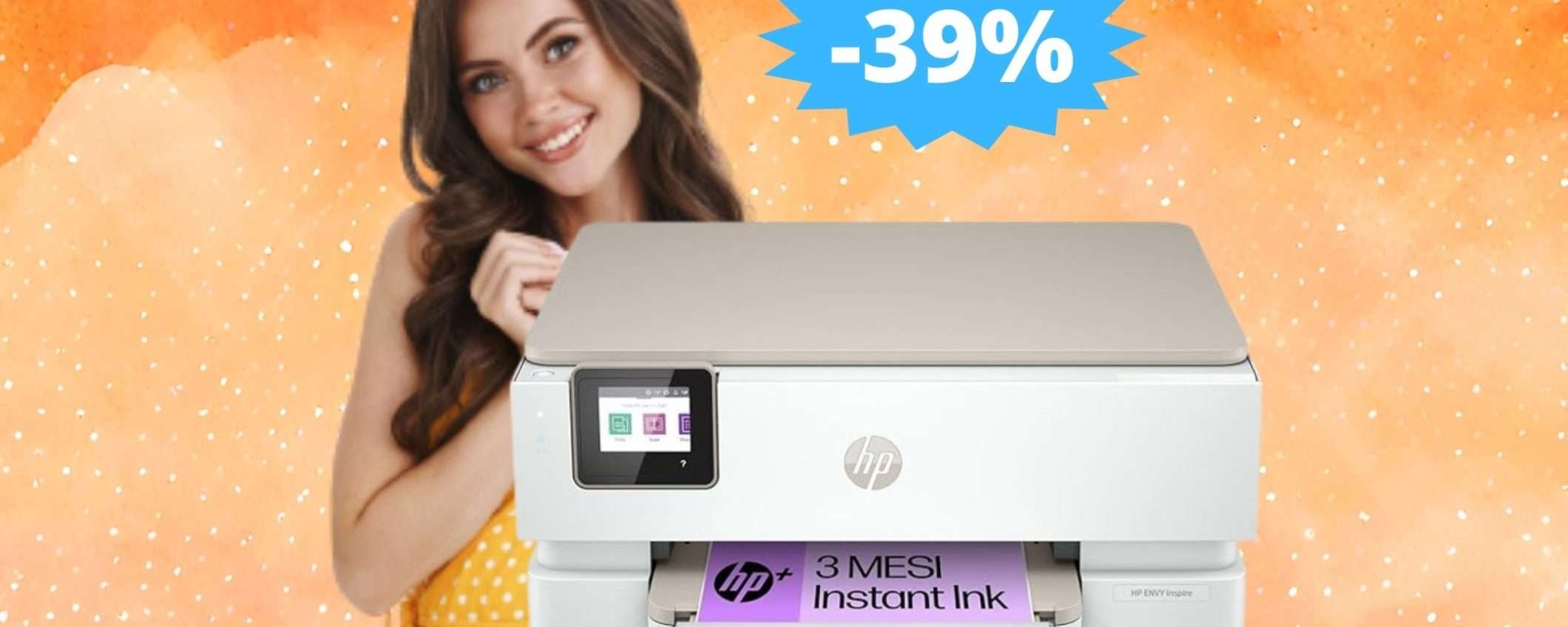 HP Envy Inspire 7220e: stampante super versatile in MEGA sconto HP Envy Inspire 7220e: stampante super versatile in MEGA sconto