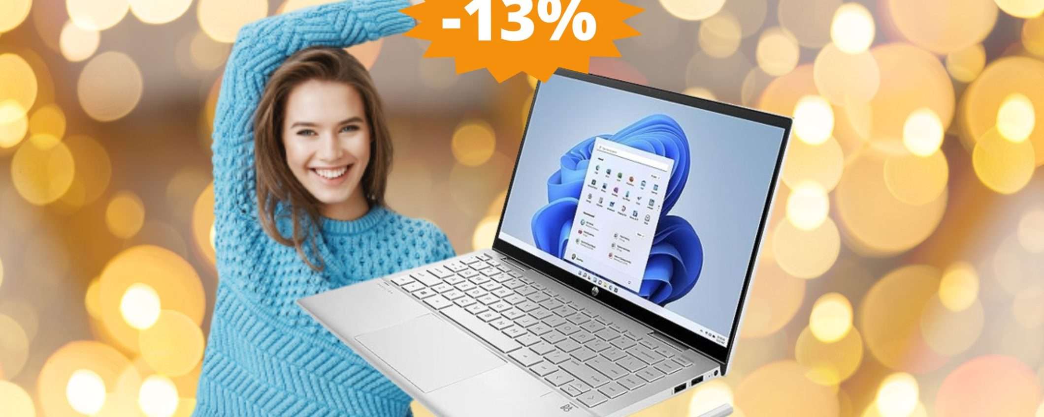 HP Pavilion x360 Convertibile: SUPER sconto su Amazon HP Pavilion x360 Convertibile: SUPER sconto su Amazon