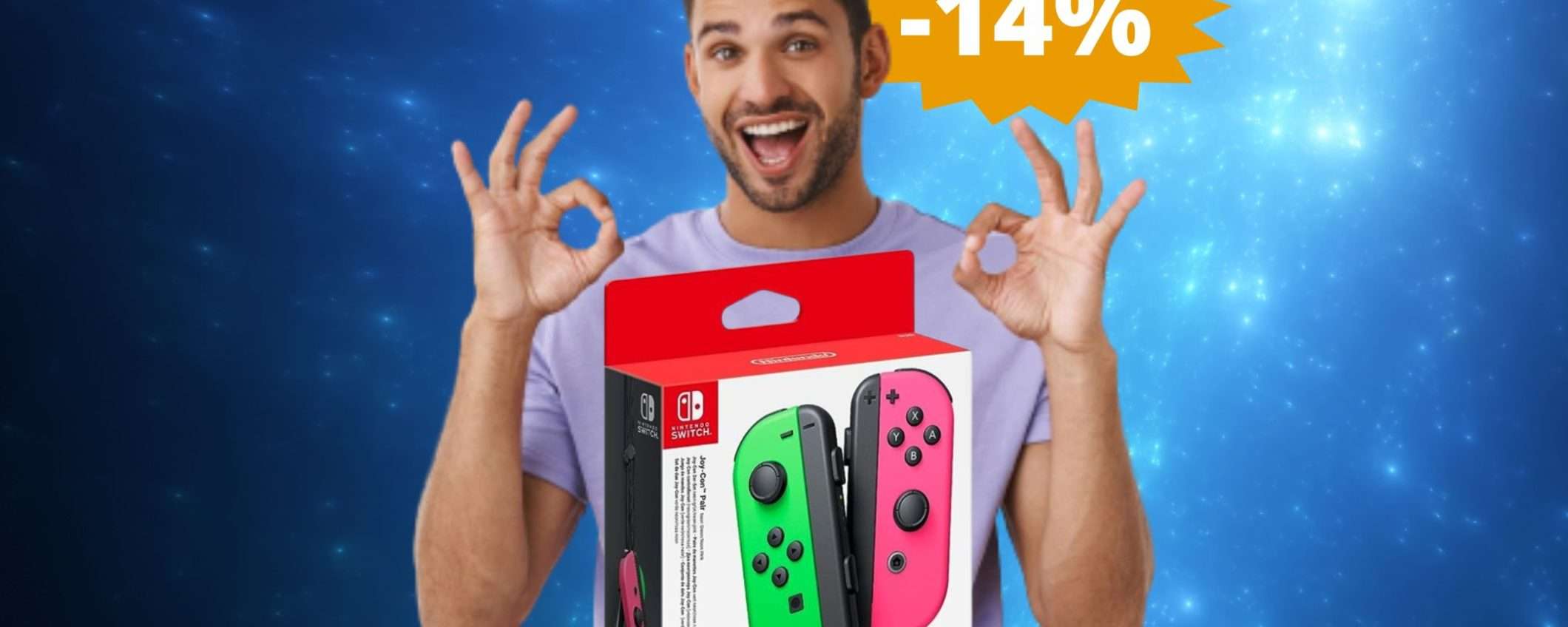 Joy-Con Nintendo Switch: IMPERDIBILI a questo prezzo (-14%) Joy-Con Nintendo Switch: IMPERDIBILI a questo prezzo (-14%)