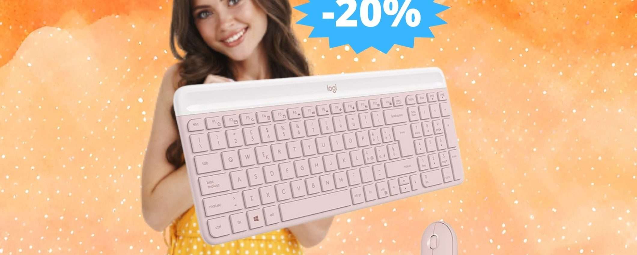 Logitech MK470 Slim: prezzo IMBATTIBILE su Amazon (-20%) Logitech MK470 Slim: prezzo IMBATTIBILE su Amazon (-20%)